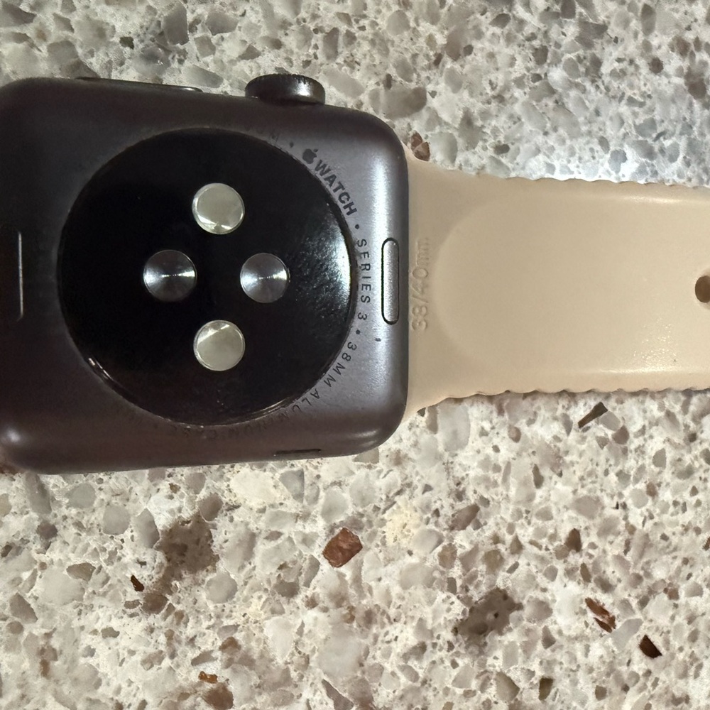 Apple Smartwatch with Cream Band - Picture 2 of 2